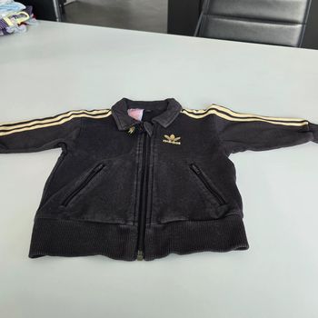 Gilet zippé  - adidas  - 12 mois