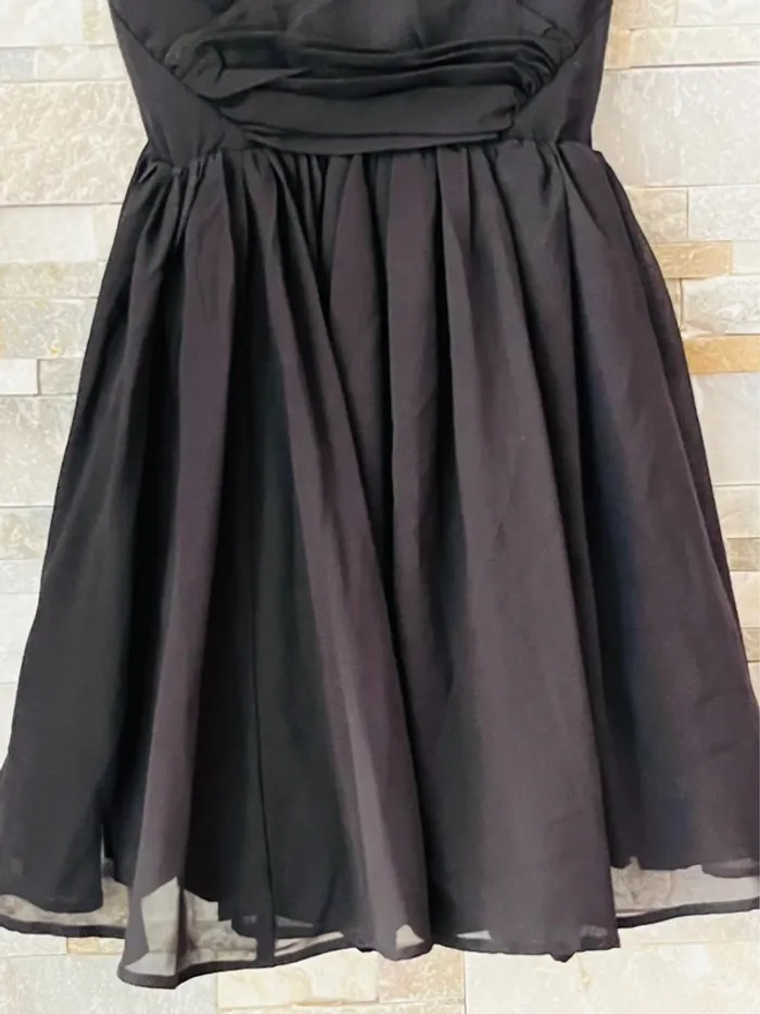 Robe noire neuve chic et élégante femme blanco - photo numéro 3