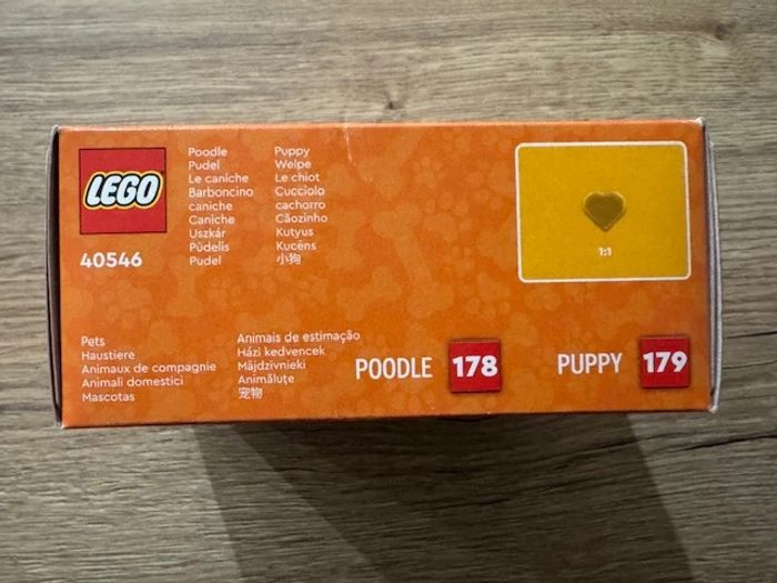 LEGO 40546 : Les caniches - photo numéro 4