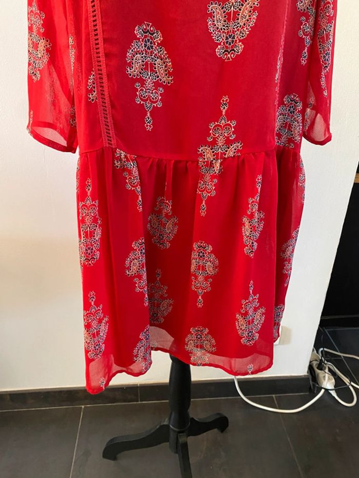 Robe Burton rouge taille 38 - photo numéro 5