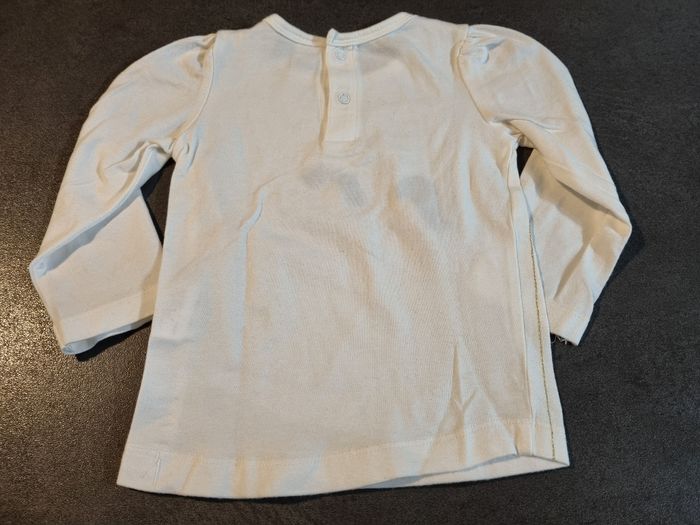 T-shirt manches longues 3 Pommes 12 mois - photo numéro 2