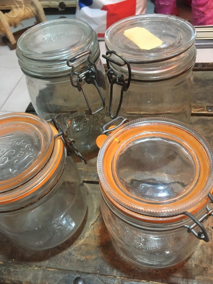 Lot de 4 bocaux le parfait