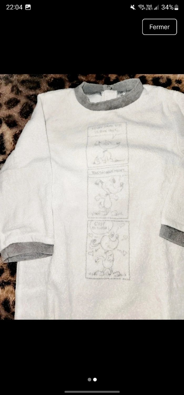 Pyjama 1 pièce garçon 🩵 - photo numéro 2