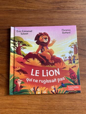 Livre McDo Le lion
