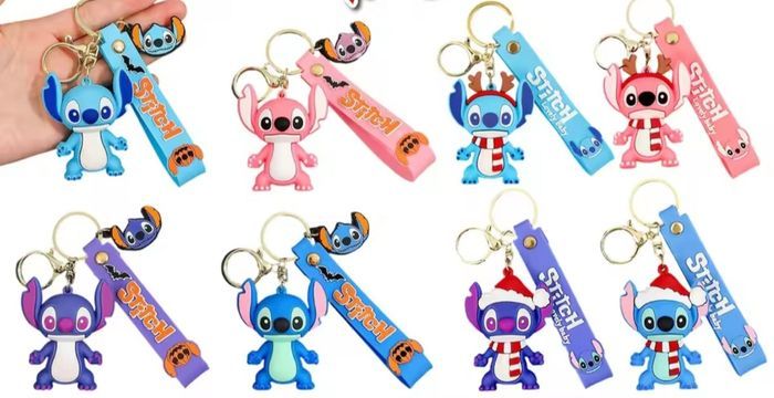 Un porte-clés stitch