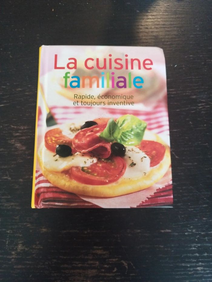 Livre de recettes "la cuisine familiale"
