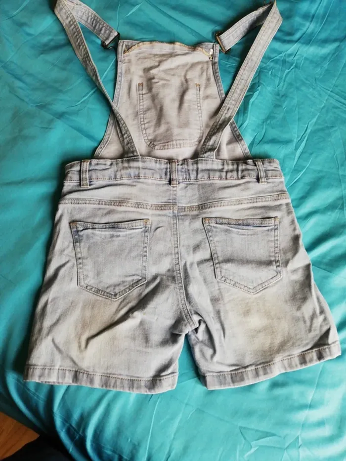 Salopette short fille - photo numéro 3