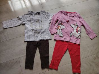 Lot de 2 ensembles 18 mois