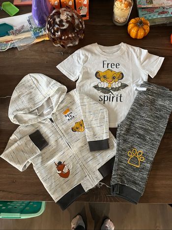 Ensemble Simba Le Roi Lion