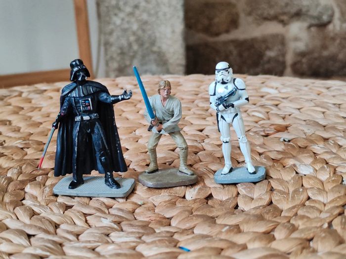Lot de 3 figurines star wars en métal