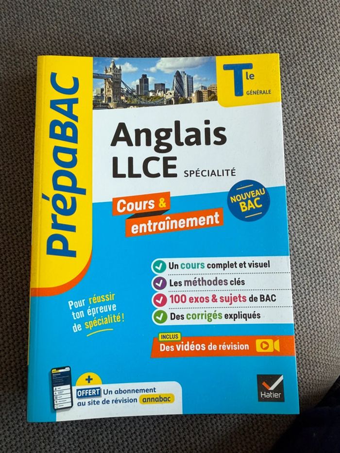 Bac 2024 LLCE anglais