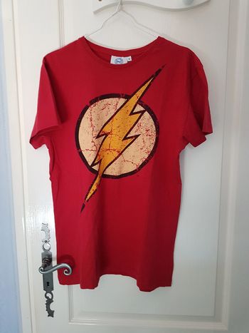 T-shirt rouge Flash DC Comic M