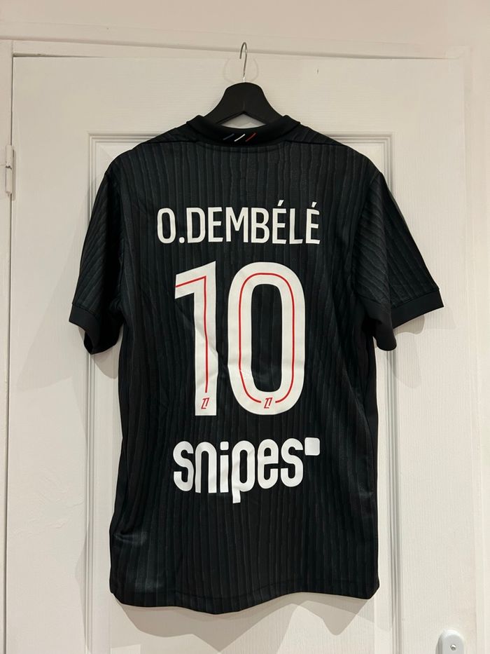 Maillot Football Foot Paris PSG Dembélé 10 Taille M - photo numéro 2