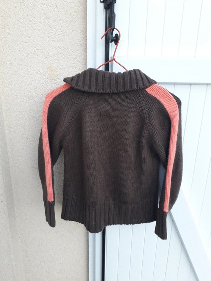 Gilet zippé filles taille 8 ans - photo numéro 2