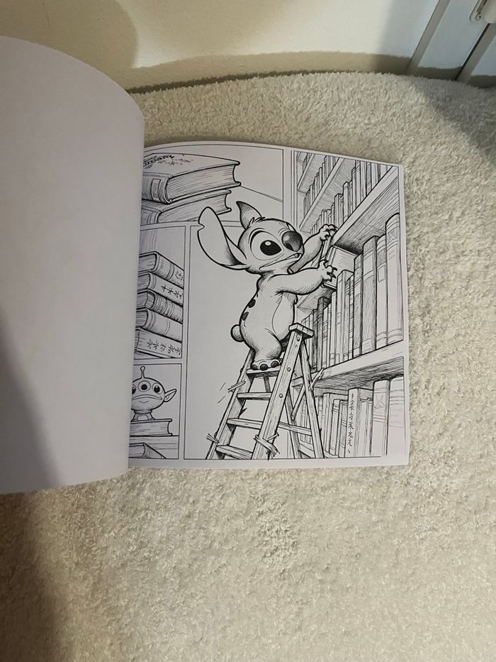 Livre de coloriage cosy stitch - photo numéro 3