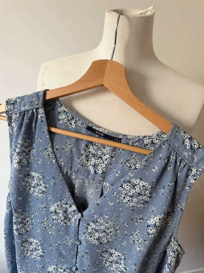 Jolie blouse L/40 motif - photo numéro 2