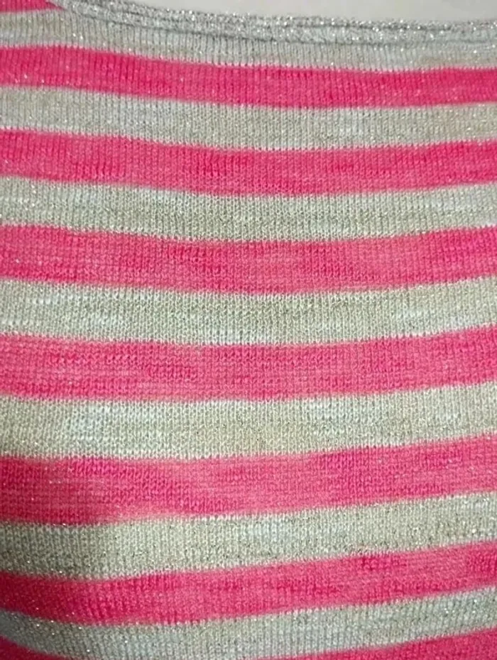 Robe Fine Laine Rose Or TS/M/L - photo numéro 7