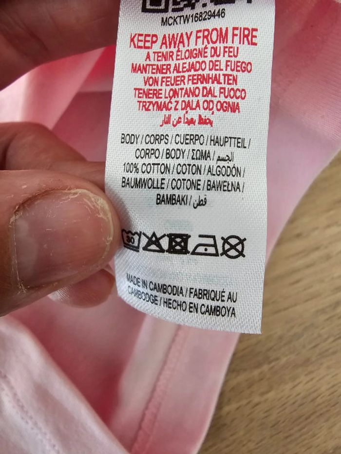 Débardeur fille adolescente femme taille s rose neuf - photo numéro 6