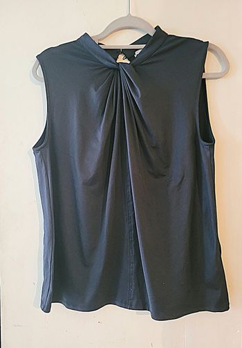 Blouse bleu foncé H et M 
