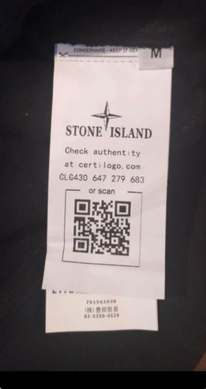 Pull stone Island noir M - photo numéro 8