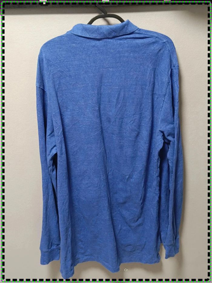 Polo Ralph Lauren manches longues bleu cobalt – Taille L - photo numéro 8
