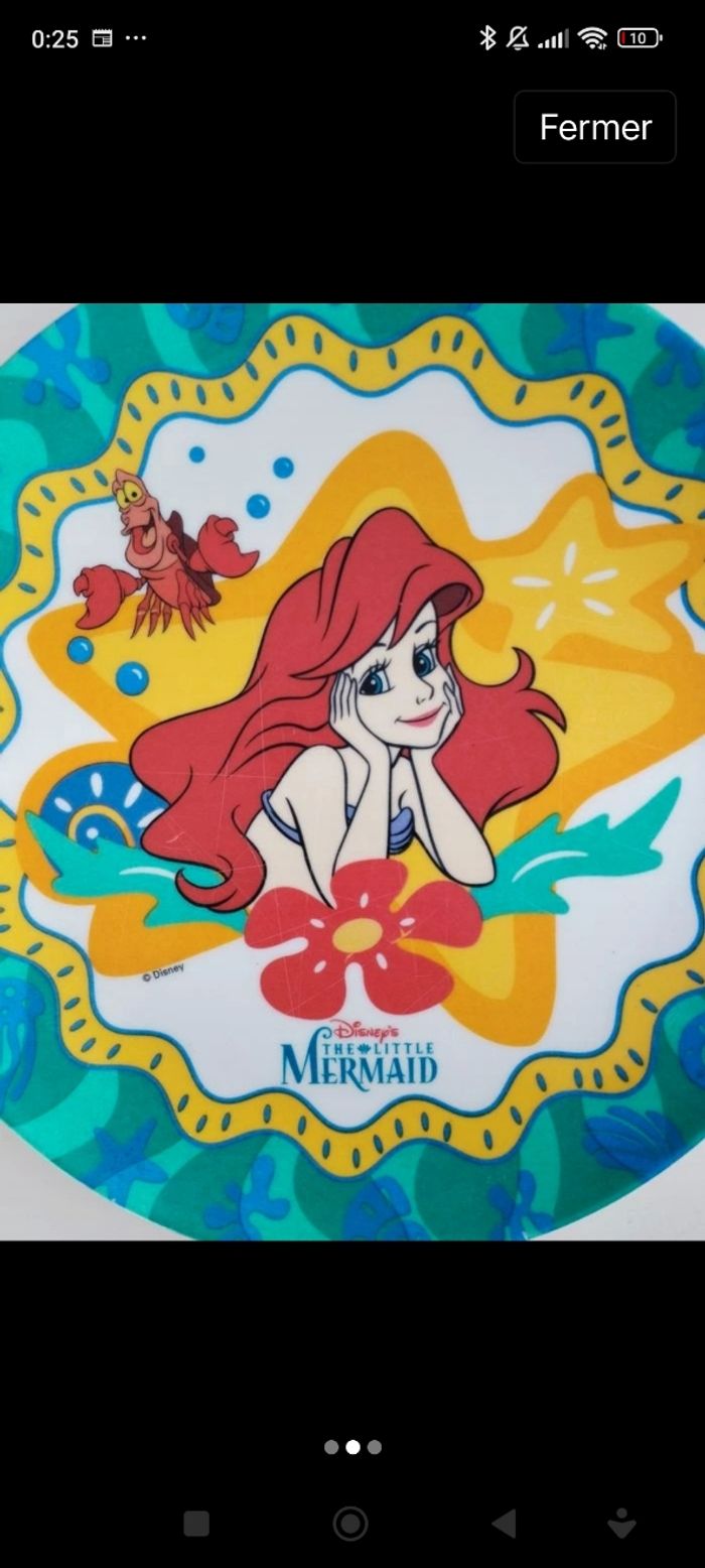 Assiette Disney - photo numéro 2
