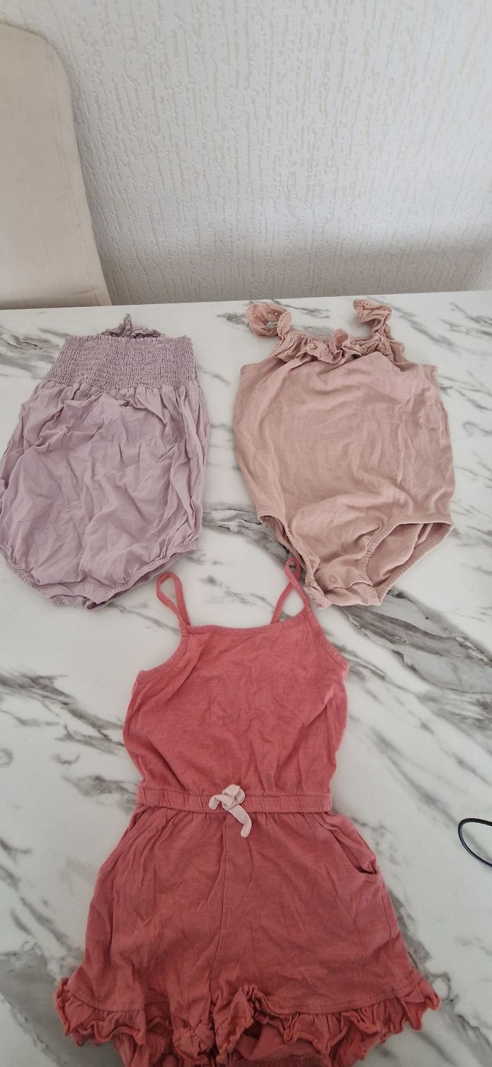 Lot 3 grenouillères