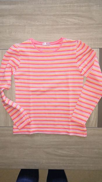 T-shirt manches longues fille DPAM 10 ans