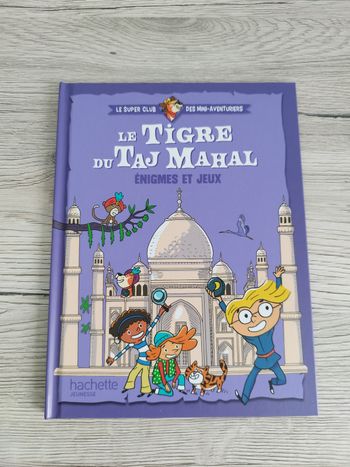 Livre McDo MacDo tigre du Taj Mahal 