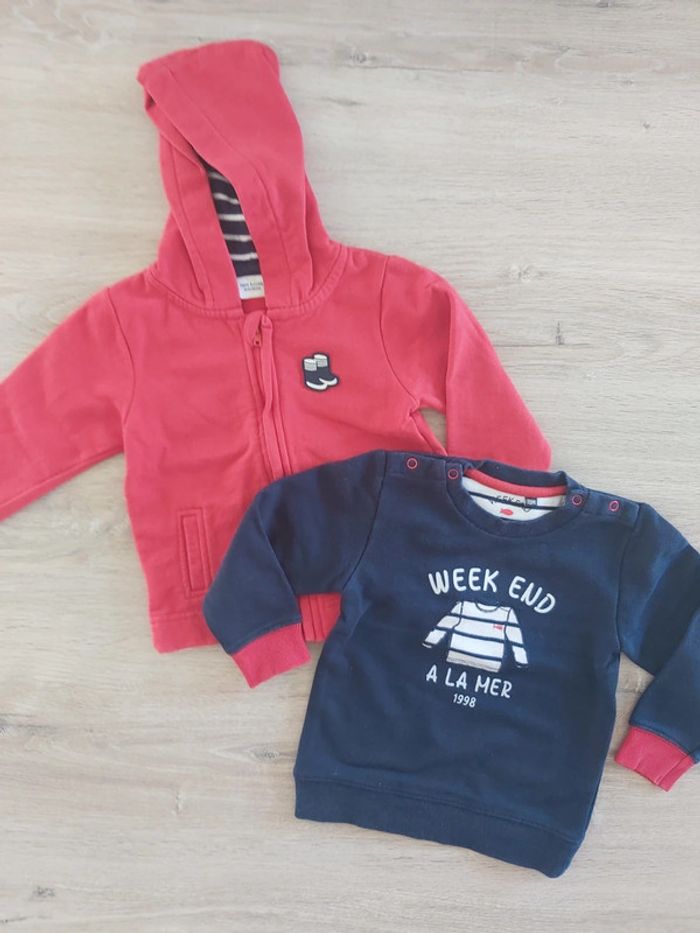 Pull gilet garçon 18 mois