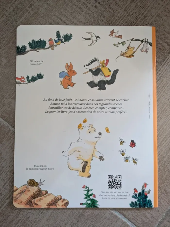 Calinours cherche et trouve de l'école de loisirs NEUF - photo numéro 2