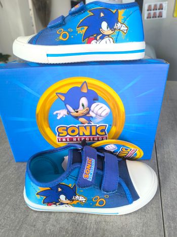 Basket sonic the hedgehog taille 28