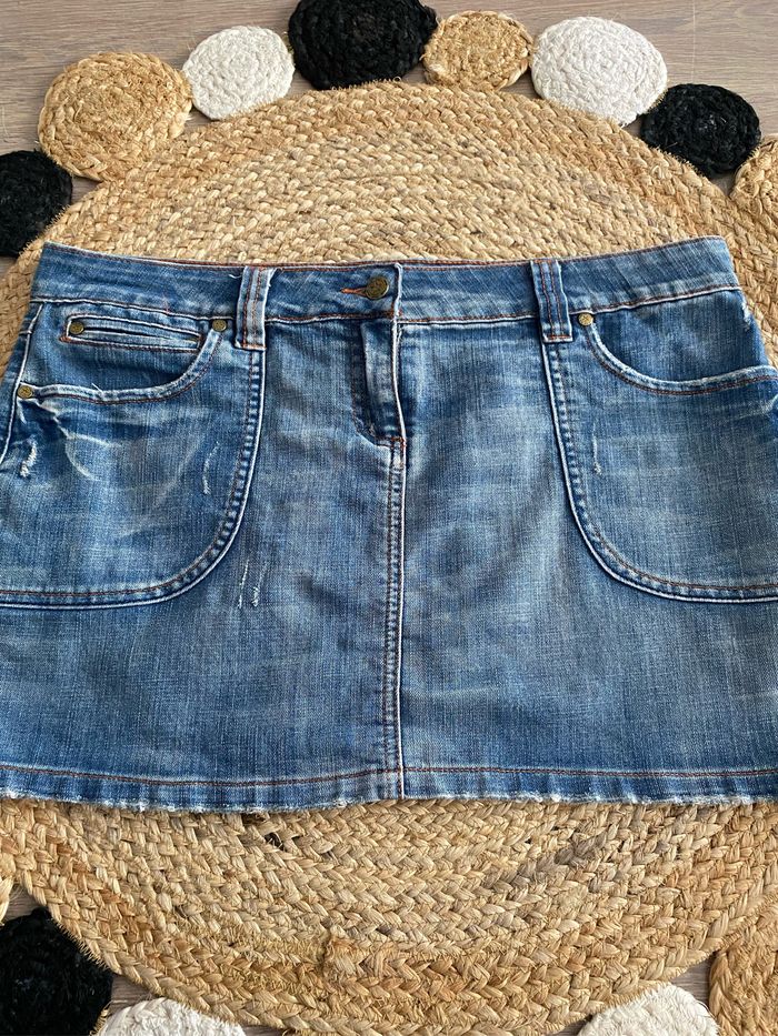Jupe courte en Jean Taille 44