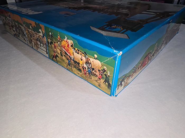 Playmobil system vintage set 3419 fort randall en boite - photo numéro 4