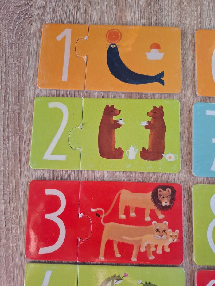 Puzzle duo Djeco chiffres - photo numéro 4