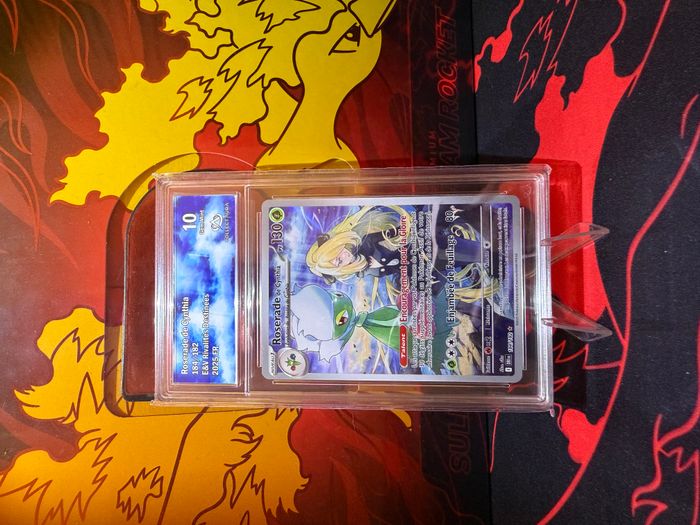 Carte Pokémon Roserade de Cynthia 184/182 CollectAura 10 - photo numéro 1