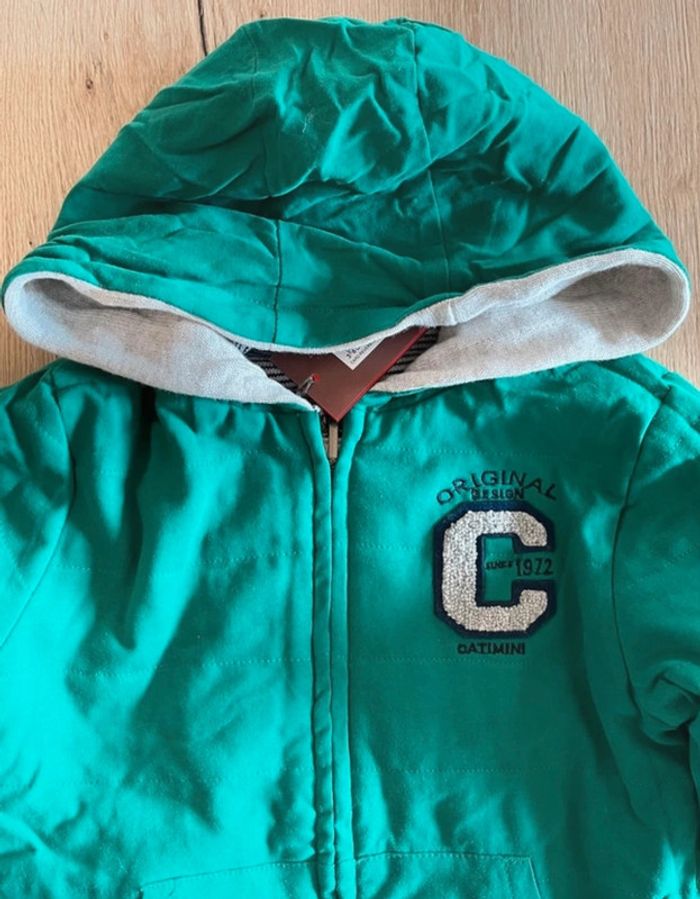 Gilet Cardigan hiver réversible catimini taille 8 ans neuf avec étiquettes - photo numéro 11