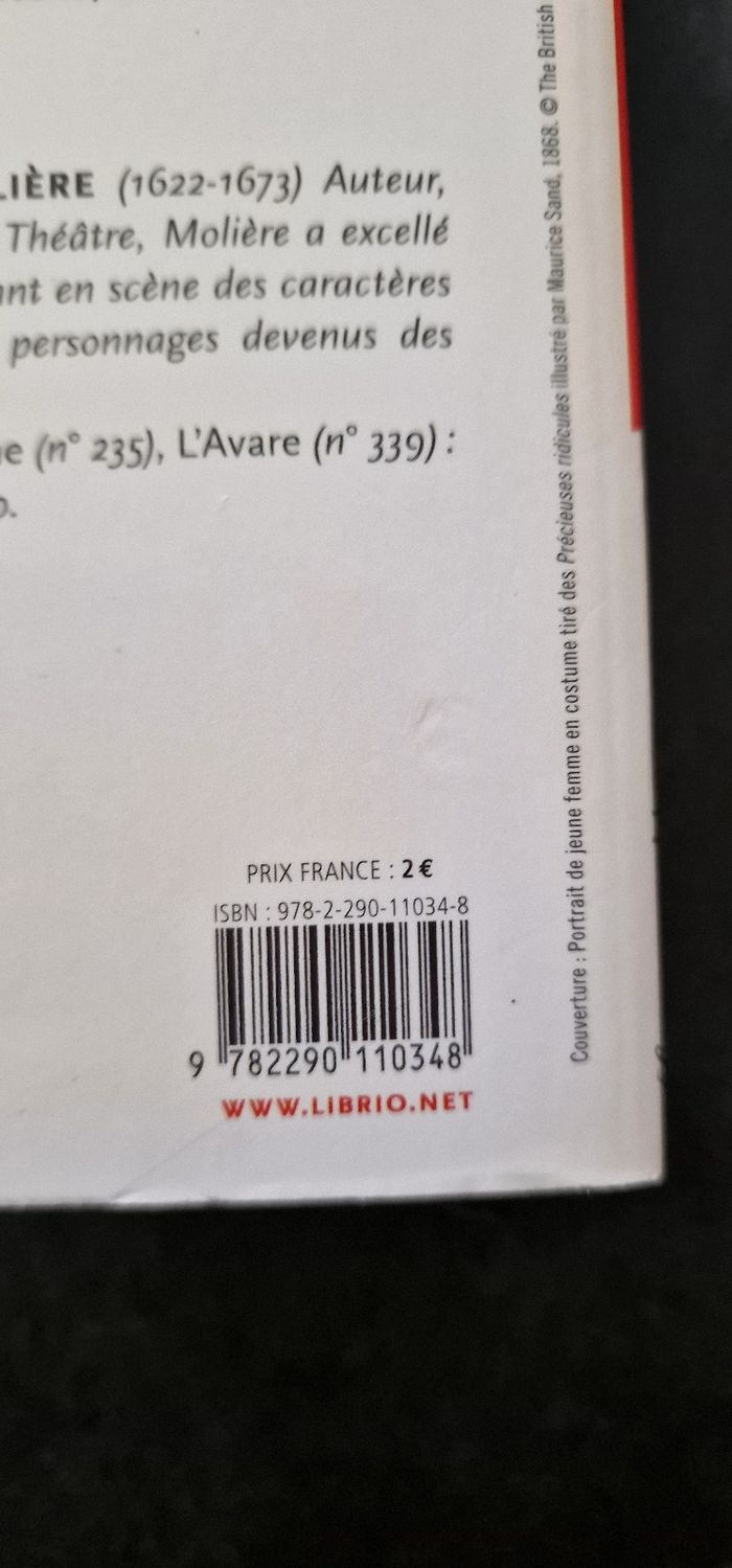 Lot de livre molière - photo numéro 2