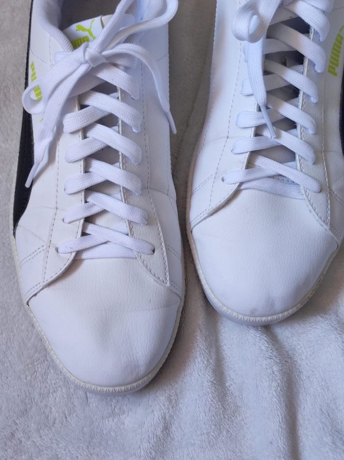 Baskets blanches puma taille 43 - photo numéro 5