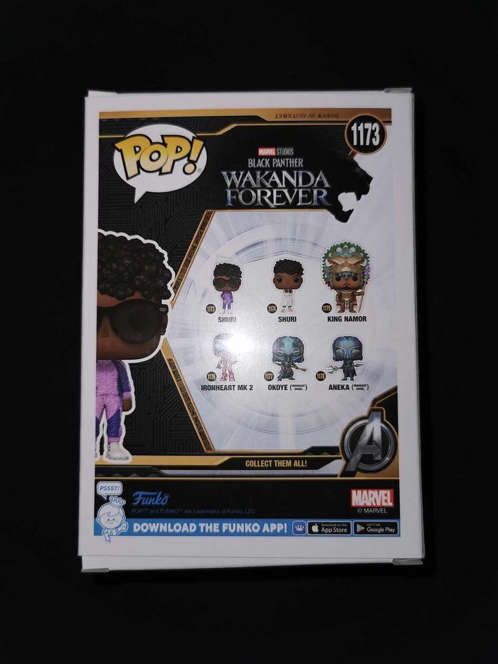 Figurine Funko Pop / Shuri N°1173 / Wakanda Forever / Marvel / Diamond Spécial édition - photo numéro 3
