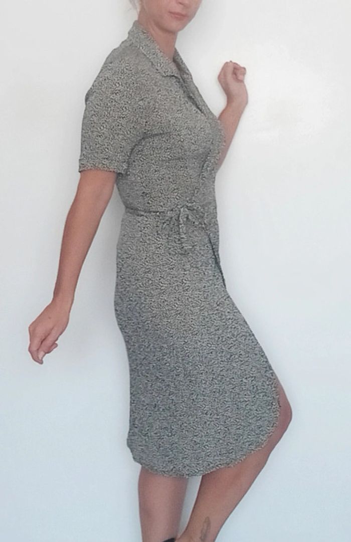 Robe portefeuille fendue taille 40 - photo numéro 5