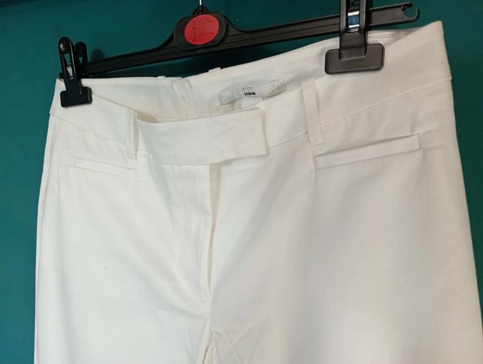 Pantalon coton blanc - photo numéro 2