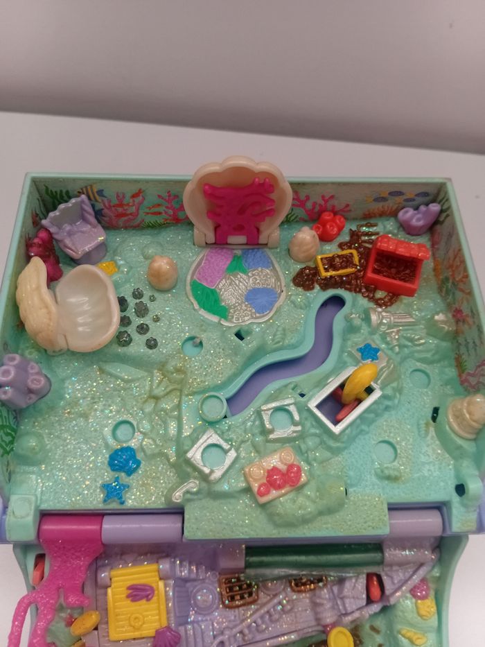 Polly pocket bluebird 1995 livre L'aventure pailletée des sirènes - photo numéro 7