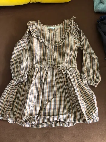 Robe à carreaux