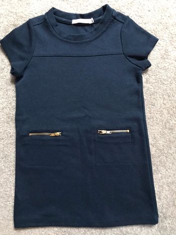 Robe hiver bleu marine 3 ans