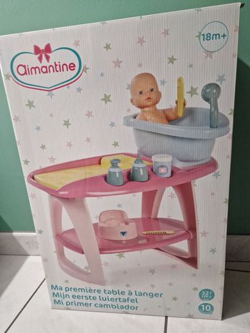 Ma première table a langer