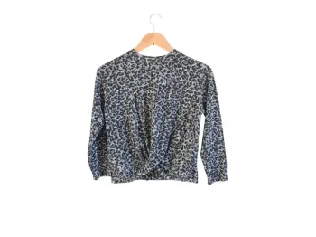 C64 pull gris Zara 10 ans