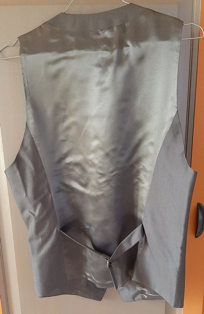 Costume 3 pieces gris Armand Thierry - photo numéro 9