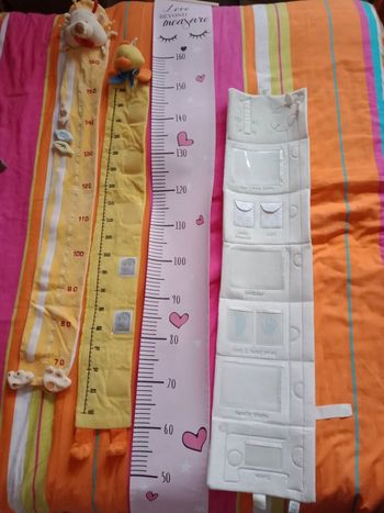 Toise murale bébé
Pour mesurer bébé