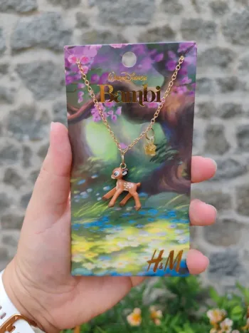Collier Bambi h&m Disney enfant